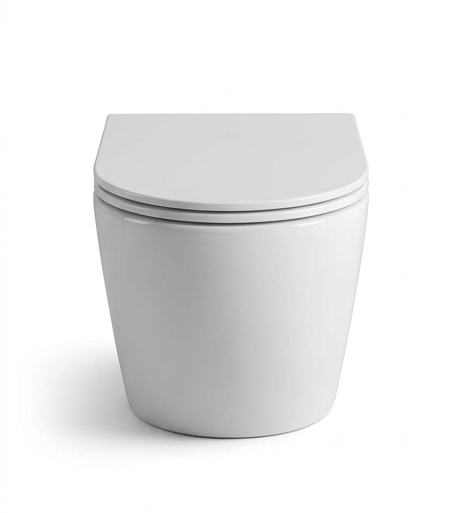 Wall Hung Toilet - SH-009 (Rimless, P-trap 180mm, Standard Version)
