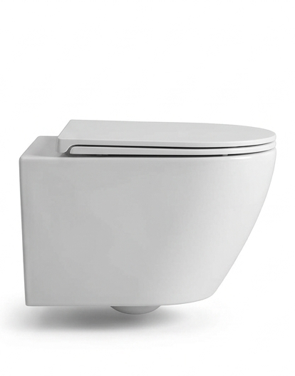 Wall Hung Toilet - SH-009 (Rimless, P-trap 180mm, Standard Version)
