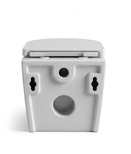 Wall Hung Toilet - SH-009 (Rimless, P-trap 180mm, Standard Version)