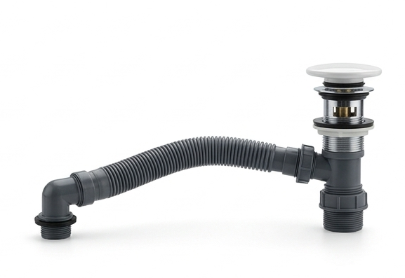 Drainer with White Ceramic Cover - A/C