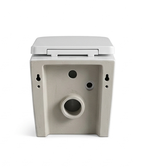 Wall Hung Toilet - SH-006 (Rimless, P-trap 180mm, Standard Version)