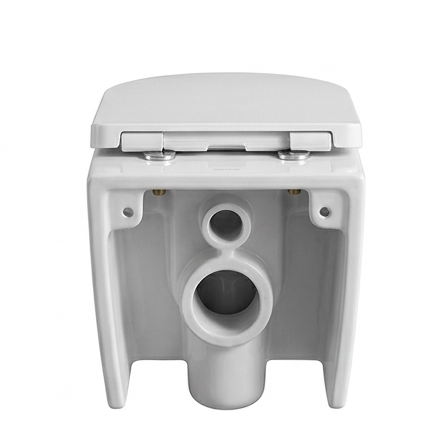 Wall Hung Toilet - SH-009 (Rimless, P-trap 180mm, with Bidet)